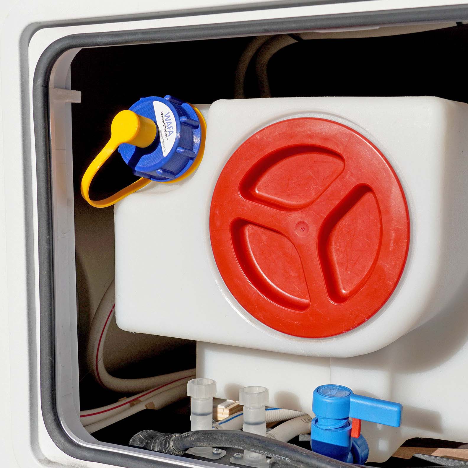 WAFA 6 Wassertankadapter für WOHNWAGEN-Wassertank Knaus, Weinsberg