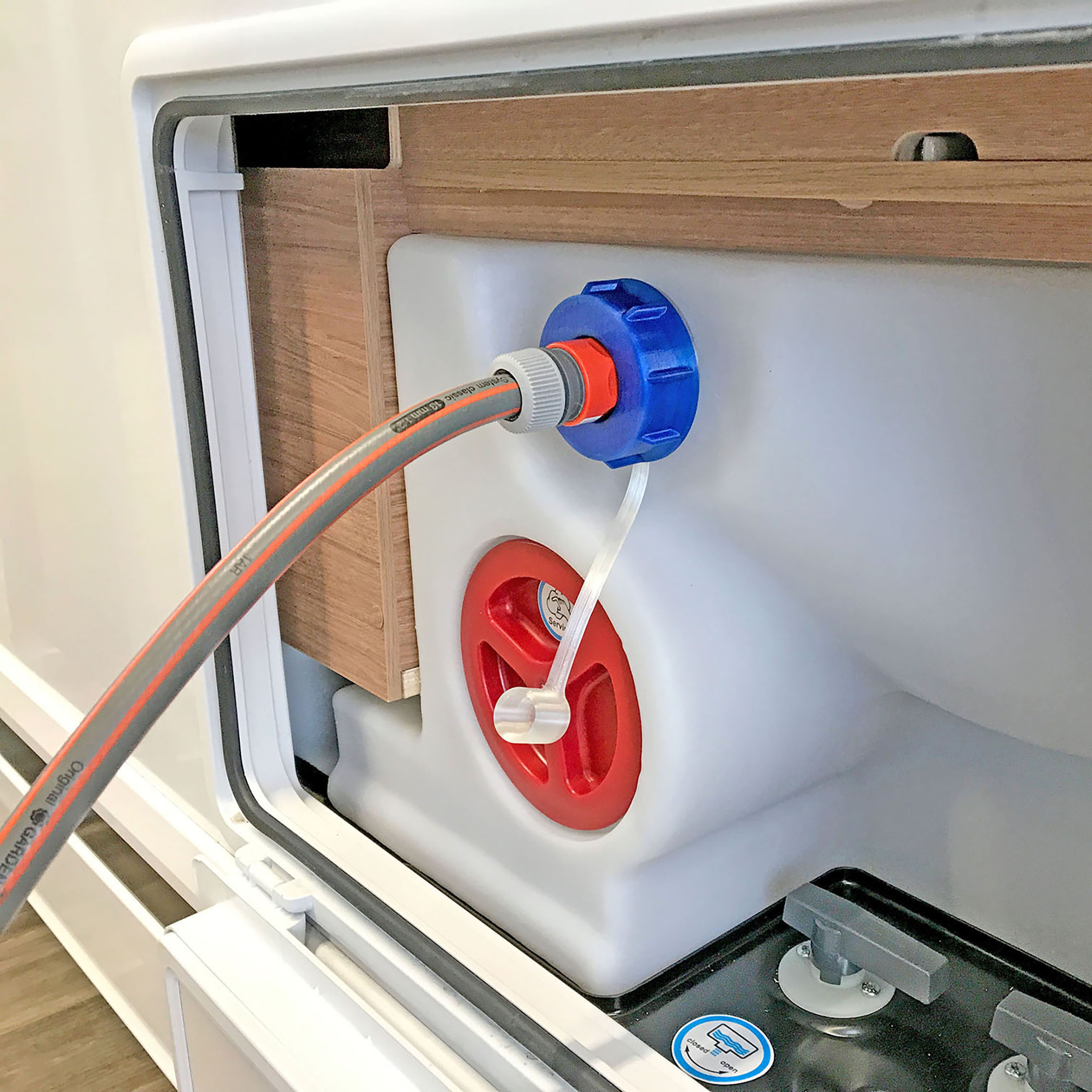 WAFA+ 7 Wassertankdeckel und Schlauchanschluss für Wohnmobil Knaus Weinsberg Bürstner